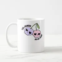 Till Death Do Us Part - Cute Goth Skull Design Cla Coffee Mug
