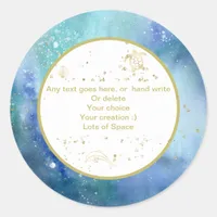 *~*  PERSONALIZE Nautical Beach Envelope  Sticker