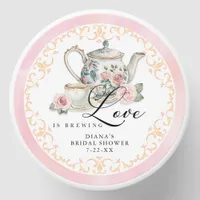 Love is Brewing Bridal Shower – Tea Party  Mini Candle Favors