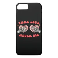 Skeleton Hands Heart Design Classic Aesthetic iPhone 8/7 Case
