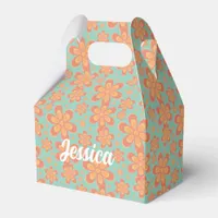 Floral Pattern - Favor Box