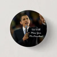 President Barack Obama Support Button