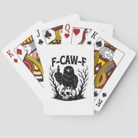 F-Caw-F Essential Cool Unique Poker Cards