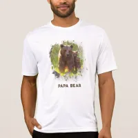 *~* PAPA BEAR Cubs Father's Day Gift AP86 Artsy T-Shirt