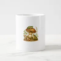 Aesthetic Frog Mushroom Cottagecore Goblincore Giant Coffee Mug
