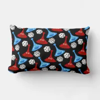 So Many Games Pattern Lumbar Pillow