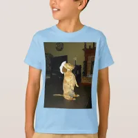 Sitting Pretty or Watching TV Dachshund Kids T-Shirt