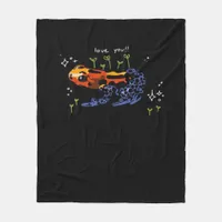 Frog Who Loves You! Fleece Blanket