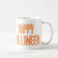 Halloween Blox Text Coffee Mug