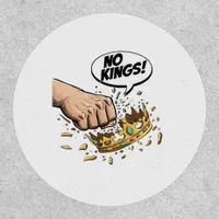 No Kings In America Creative Design Patch