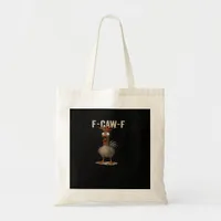 F-Caw-F Chicken Retro Classic Tote Bag