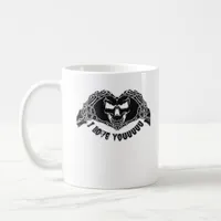 Skeleton Hands Skull, Halloween Design For Backgro Coffee Mug
