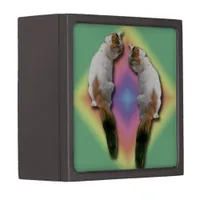 Prem Gift Box - Rainbow diamond with cats