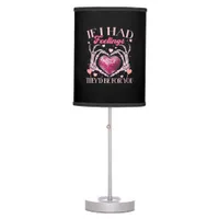 If Had Feelings They’d For Skeleton Hand Heart Table Lamp