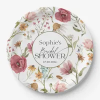 Floral Bridal Shower  Paper Plates