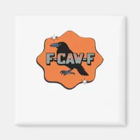 F-Caw-F Classic Trendy Casual Magnet