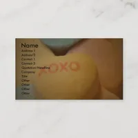 XOXO BUSINESS CARD