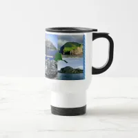 Rock Landscapes of Alaska Collage Travel Mug