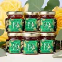 Elegant 19th Jade Wedding Anniversary Celebration Honey Jar Favors