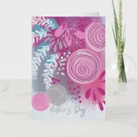 Floral Gold Foil Mother's Day Greeting Card