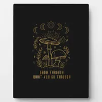 Goblincore Aesthetic Academia Cottagecore Mushroom Plaque