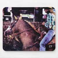 Cowgirl and Horse Mouse Pad