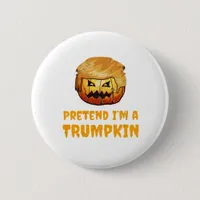 Trumpkin Pumpkin Button