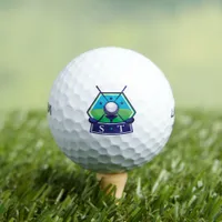 Create cool monogram initials golf balls