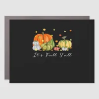 It’s Fall Y’all Halloween Pumpkin Autumn Leaves Th Car Magnet