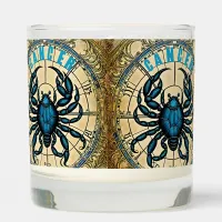 Cancer astrology sign scented candle