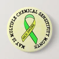 Multiple Chemical Sensitivity Disorder MCSD Button