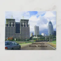 Welcome to Mobile, Alabama Postcard