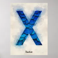 X is For Xantus Poster