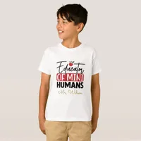 Educator of Mini Humans Notebook – Funny Teacher  T-Shirt