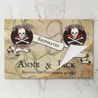 Pirate Wedding Paper Pad