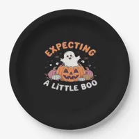 To Be Expecting Little Boo Paper Plates
