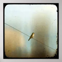 Bird on a Wire Poster