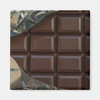 Chocolate Candy Bar Food Magnet