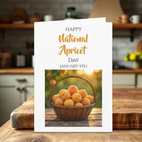 Happy National Apricot Day | January 9th Card