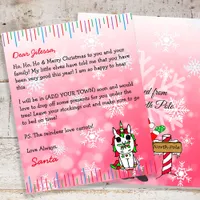 Personalized Letter from Santa Claus