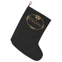 Magical Fairy Tale Fantasy Personalized Large Christmas Stocking