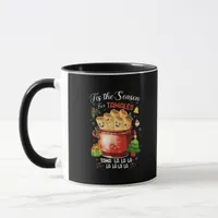Tis Season For Tamales Christmas Mexican Food Outf Mug