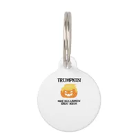 Halloween Trumpkin V3 Pet ID Tag