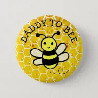 Daddy to Be Boy's Baby Shower Button