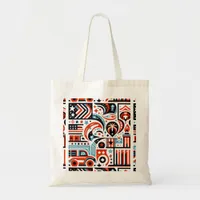 4th of July Generative Pattern Tote Bag