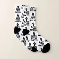 black lives matter blm protest power fist sock set socks