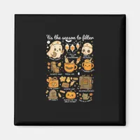 Dialysis Nurse Tis The Season To Halloween Magnet