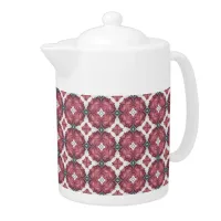 Patterned  teapot