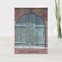 Card - Greeting – Warehouse Door