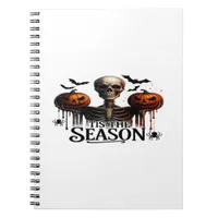 Halloween Skull Skeleton Notebook
